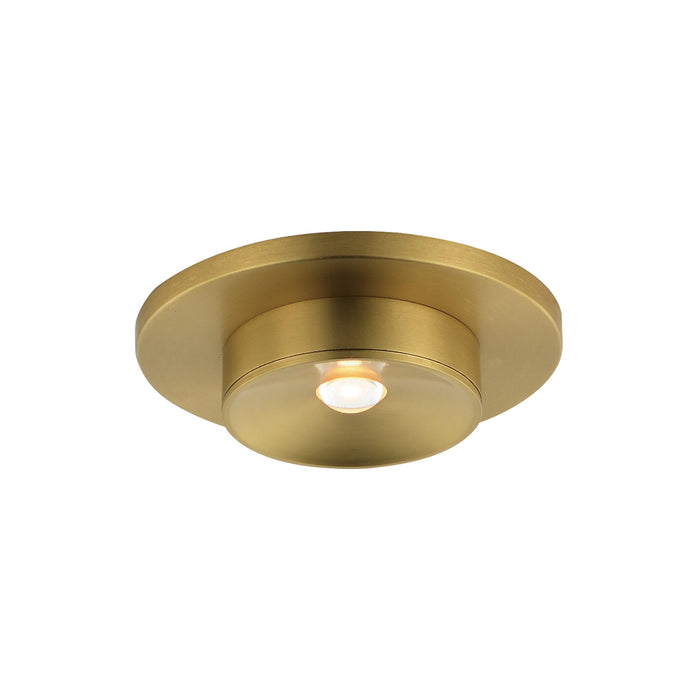 Myhouse Lighting Maxim - 86211NAB - LED Flush Mount - Caldera - Natural Aged Brass