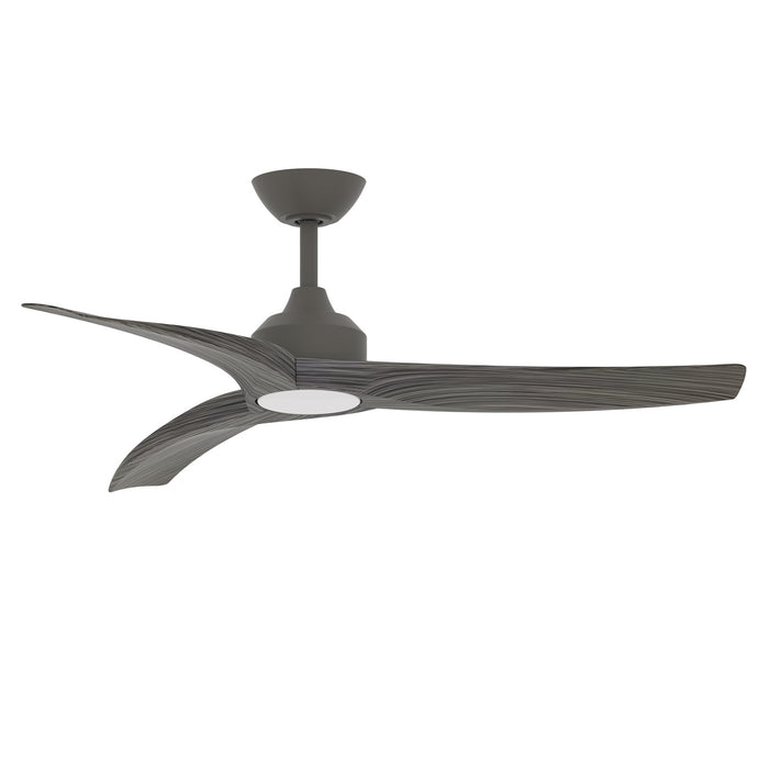 Myhouse Lighting Maxim - 88772WTCHLGWD - 52" Ceiling Fan - Drifter - Charcoal / Grey Wood