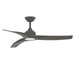Myhouse Lighting Maxim - 88772WTCHLGWD - 52" Ceiling Fan - Drifter - Charcoal / Grey Wood