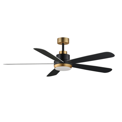 Myhouse Lighting Maxim - 88828BKGLD - 60" Ceiling Fan - Daisies - Black / Gold