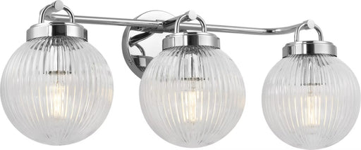 Myhouse Lighting Visual Comfort Studio - SCDJVN128CHRG - Three Light Vanity - Preston - Chrome