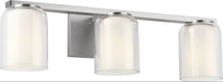 Myhouse Lighting Visual Comfort Studio - SCDJVN131BNCGMG - Three Light Vanity - Holden - Brushed Nickel