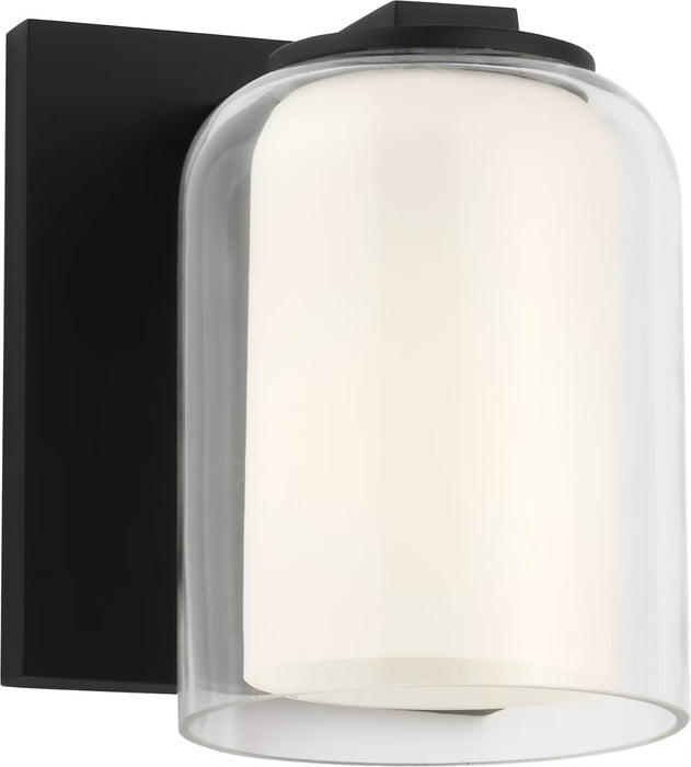Myhouse Lighting Visual Comfort Studio - SCDJVN133MBKCGMG - One Light Wall Sconce - Holden - Midnight Black