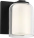 Myhouse Lighting Visual Comfort Studio - SCDJVN133MBKCGMG - One Light Wall Sconce - Holden - Midnight Black
