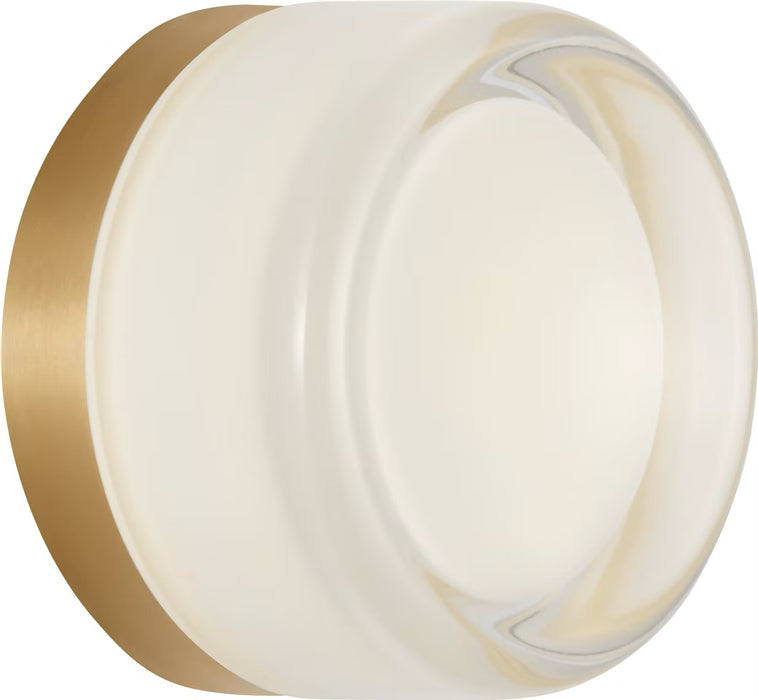 Myhouse Lighting Visual Comfort Studio - SCDJWS16527SBCGPW - LED Wall Sconce - Tatum - Satin Brass