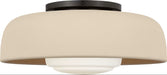 Myhouse Lighting Visual Comfort Studio - SCRJFM169AIISOEG - One Light Flush Mount - Liora - Aged Iron