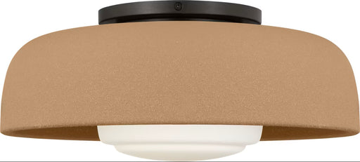 Myhouse Lighting Visual Comfort Studio - SCRJFM169AITSOEG - One Light Flush Mount - Liora - Aged Iron