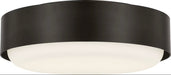 Myhouse Lighting Visual Comfort Studio - SCRJFM186AIOEG - Two Light Flush Mount - Aurelle - Aged Iron