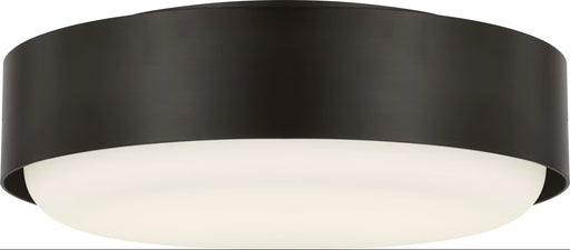 Myhouse Lighting Visual Comfort Studio - SCRJFM186AIOEG - Two Light Flush Mount - Aurelle - Aged Iron