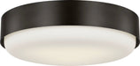Myhouse Lighting Visual Comfort Studio - SCRJFM188AIOEG - Three Light Flush Mount - Aurelle - Aged Iron