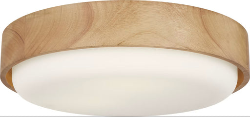Myhouse Lighting Visual Comfort Studio - SCRJFM189NHOEG - Three Light Flush Mount - Aurelle - Natural Honey