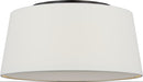 Myhouse Lighting Visual Comfort Studio - SCRJFM196AIWL - Three Light Flush Mount - Hale - Aged Iron