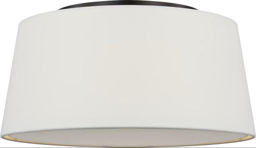 Myhouse Lighting Visual Comfort Studio - SCRJFM196AIWL - Three Light Flush Mount - Hale - Aged Iron