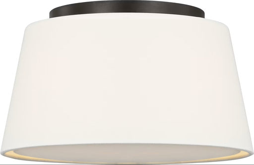 Myhouse Lighting Visual Comfort Studio - SCRJFM197AIWL - Two Light Flush Mount - Hale - Aged Iron