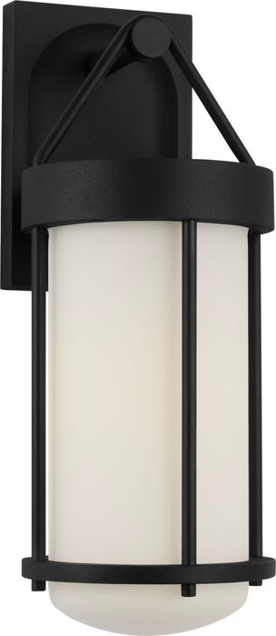Myhouse Lighting Visual Comfort Studio - SCRJOWS191TXBOEG - One Light Wall Lantern - Otis - Textured Black