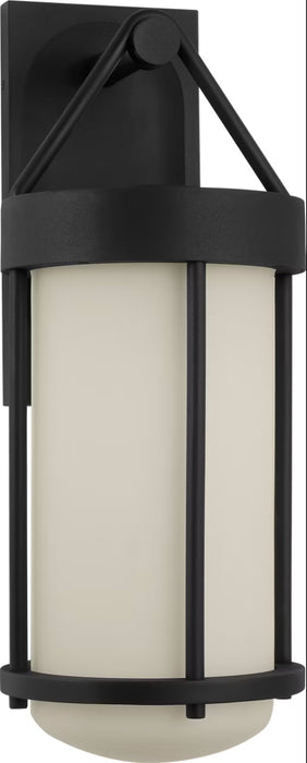 Myhouse Lighting Visual Comfort Studio - SCRJOWS192TXBOEG - One Light Wall Lantern - Otis - Textured Black