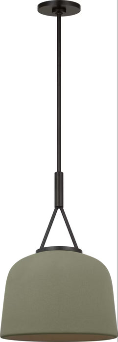 Myhouse Lighting Visual Comfort Studio - SCRJPD166AISS - One Light Pendant - Liora - Aged Iron