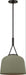 Myhouse Lighting Visual Comfort Studio - SCRJPD166AISS - One Light Pendant - Liora - Aged Iron