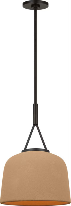 Myhouse Lighting Visual Comfort Studio - SCRJPD166AITS - One Light Pendant - Liora - Aged Iron