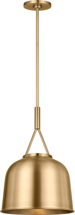 Myhouse Lighting Visual Comfort Studio - SCRJPD166EBS - One Light Pendant - Liora - Estate Brass