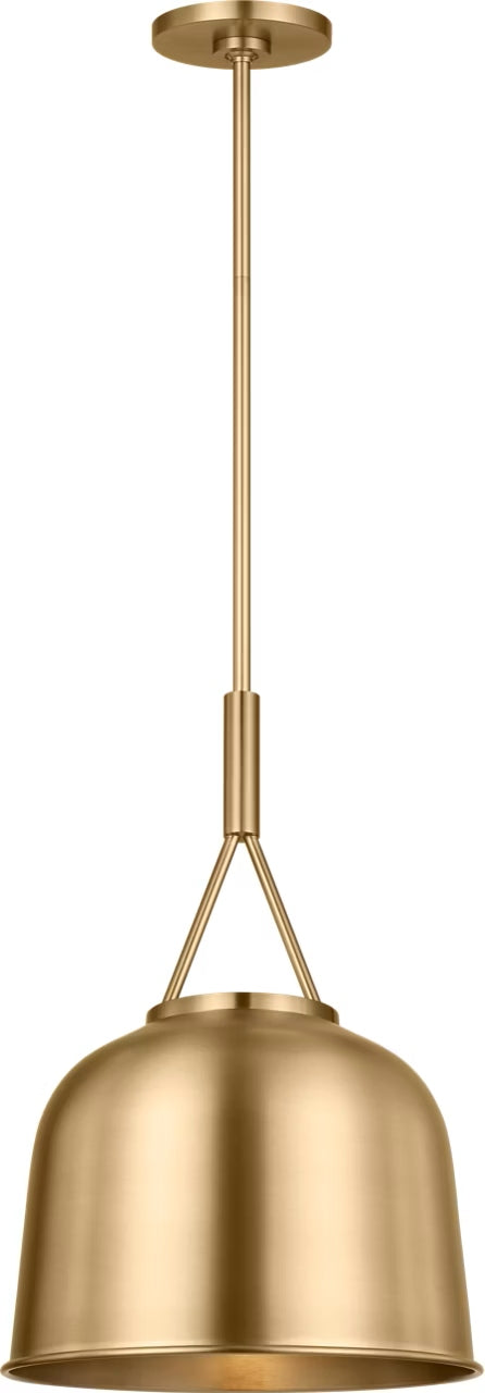 Myhouse Lighting Visual Comfort Studio - SCRJPD166EBS - One Light Pendant - Liora - Estate Brass