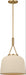 Myhouse Lighting Visual Comfort Studio - SCRJPD166EBSIS - One Light Pendant - Liora - Estate Brass