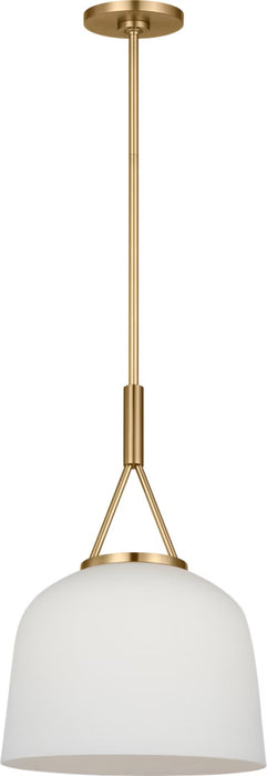 Myhouse Lighting Visual Comfort Studio - SCRJPD166EBSOEG - One Light Pendant - Liora - Estate Brass