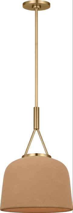 Myhouse Lighting Visual Comfort Studio - SCRJPD166EBSTS - One Light Pendant - Liora - Estate Brass