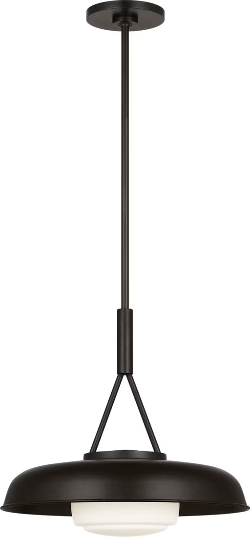 Myhouse Lighting Visual Comfort Studio - SCRJPD167AIOEG - One Light Pendant - Liora - Aged Iron