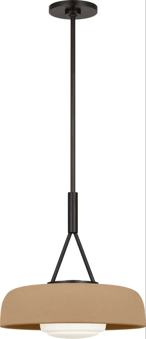 Myhouse Lighting Visual Comfort Studio - SCRJPD167AITSOEG - One Light Pendant - Liora - Aged Iron