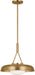 Myhouse Lighting Visual Comfort Studio - SCRJPD167EBSOEG - One Light Pendant - Liora - Estate Brass