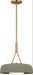 Myhouse Lighting Visual Comfort Studio - SCRJPD167EBSSSOEG - One Light Pendant - Liora - Estate Brass