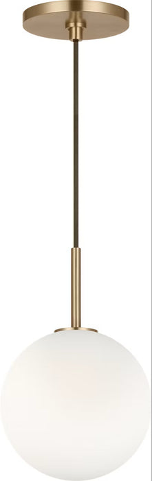 Myhouse Lighting Visual Comfort Studio - SCRJPD180EBSOEG - One Light Pendant - Sorelle - Estate Brass