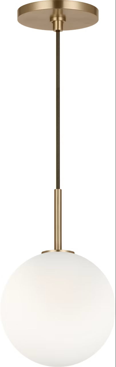Myhouse Lighting Visual Comfort Studio - SCRJPD180EBSOEG - One Light Pendant - Sorelle - Estate Brass