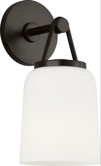 Myhouse Lighting Visual Comfort Studio - SCRJWS174AIOEG - One Light Wall Sconce - Liora - Aged Iron