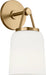 Myhouse Lighting Visual Comfort Studio - SCRJWS174EBSOEG - One Light Wall Sconce - Liora - Estate Brass