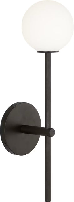 Myhouse Lighting Visual Comfort Studio - SCRJWS184AIOEG - One Light Wall Sconce - Sorelle - Aged Iron