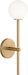 Myhouse Lighting Visual Comfort Studio - SCRJWS184EBSOEG - One Light Wall Sconce - Sorelle - Estate Brass