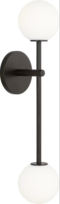 Myhouse Lighting Visual Comfort Studio - SCRJWS185AIOEG - Two Light Wall Sconce - Sorelle - Aged Iron