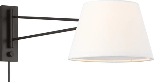 Myhouse Lighting Visual Comfort Studio - SCRJWS195AIWL - One Light Wall Sconce - Hale - Aged Iron