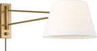 Myhouse Lighting Visual Comfort Studio - SCRJWS195EBSWL - One Light Wall Sconce - Hale - Estate Brass