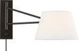 Myhouse Lighting Visual Comfort Studio - SCRJWS199AIWL - One Light Wall Sconce - Hale - Aged Iron