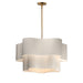Myhouse Lighting Maxim - 12836OFNAB - Six Light Pendant - Corsica