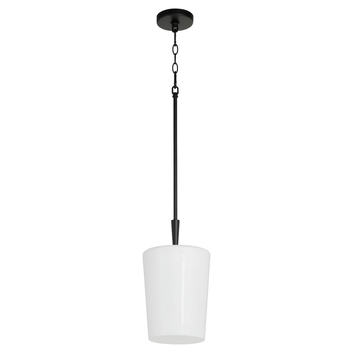 Myhouse Lighting Quorum - 3204-259 - One Light Pendant - Goodwin - Matte Black