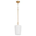 Myhouse Lighting Quorum - 3204-280 - One Light Pendant - Goodwin - Aged Brass