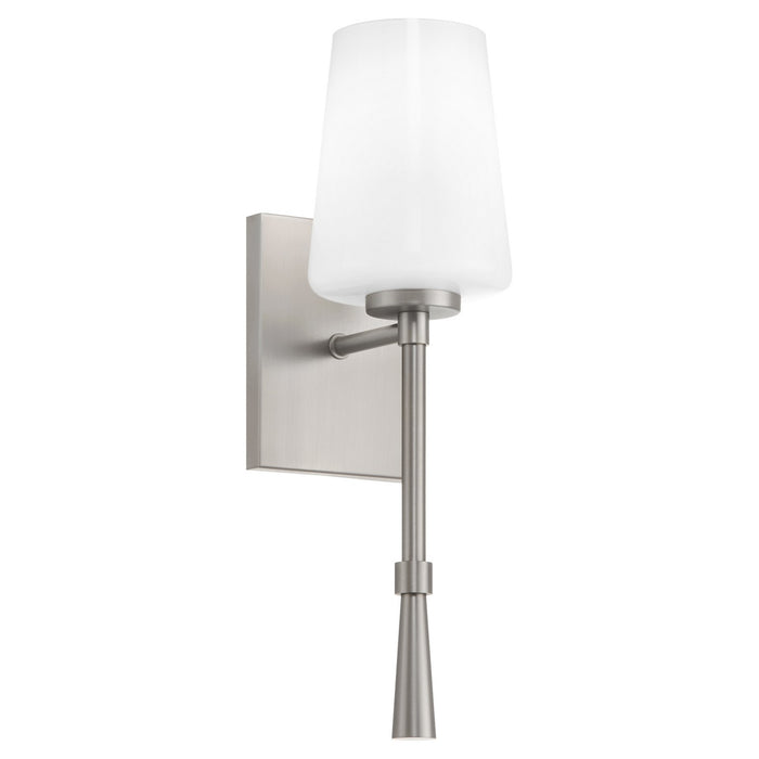 Myhouse Lighting Quorum - 5204-1-2165 - One Light Wall Mount - Goodwin - Satin Nickel
