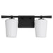 Myhouse Lighting Quorum - 5204-2-259 - Two Light Vanity - Goodwin - Matte Black