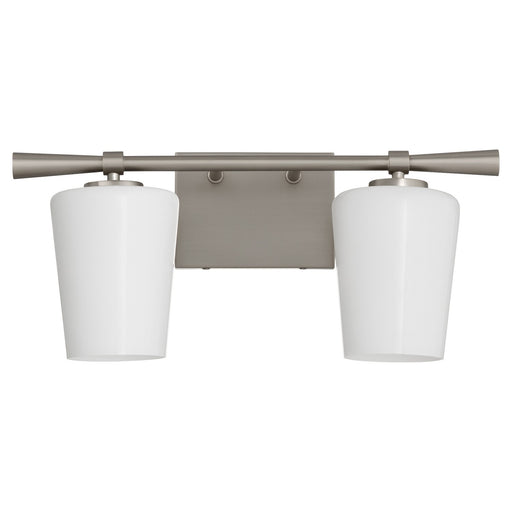 Myhouse Lighting Quorum - 5204-2-265 - Two Light Vanity - Goodwin - Satin Nickel