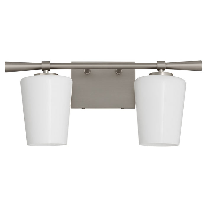 Myhouse Lighting Quorum - 5204-2-265 - Two Light Vanity - Goodwin - Satin Nickel