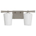 Myhouse Lighting Quorum - 5204-2-265 - Two Light Vanity - Goodwin - Satin Nickel